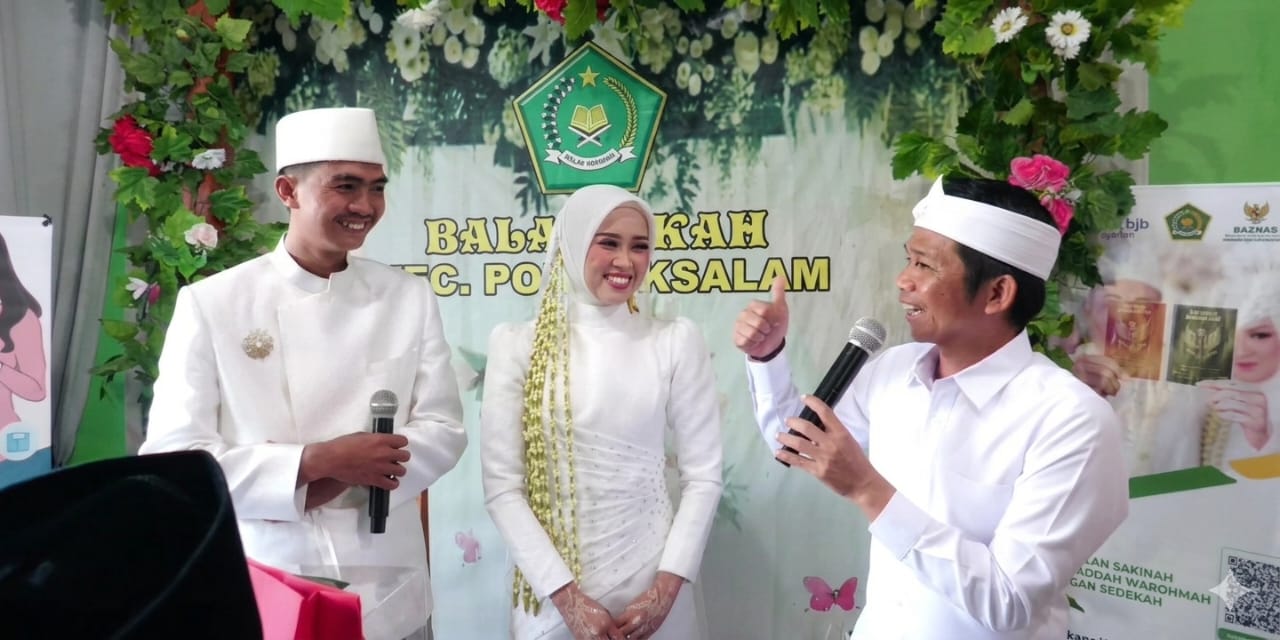 Viral! Pengantin Pilih Nikah Hemat di KUA Dapat Mas Kawin 31 Gram Emas, Dipuji Om Zein dan Diberi Hadiah Spesial