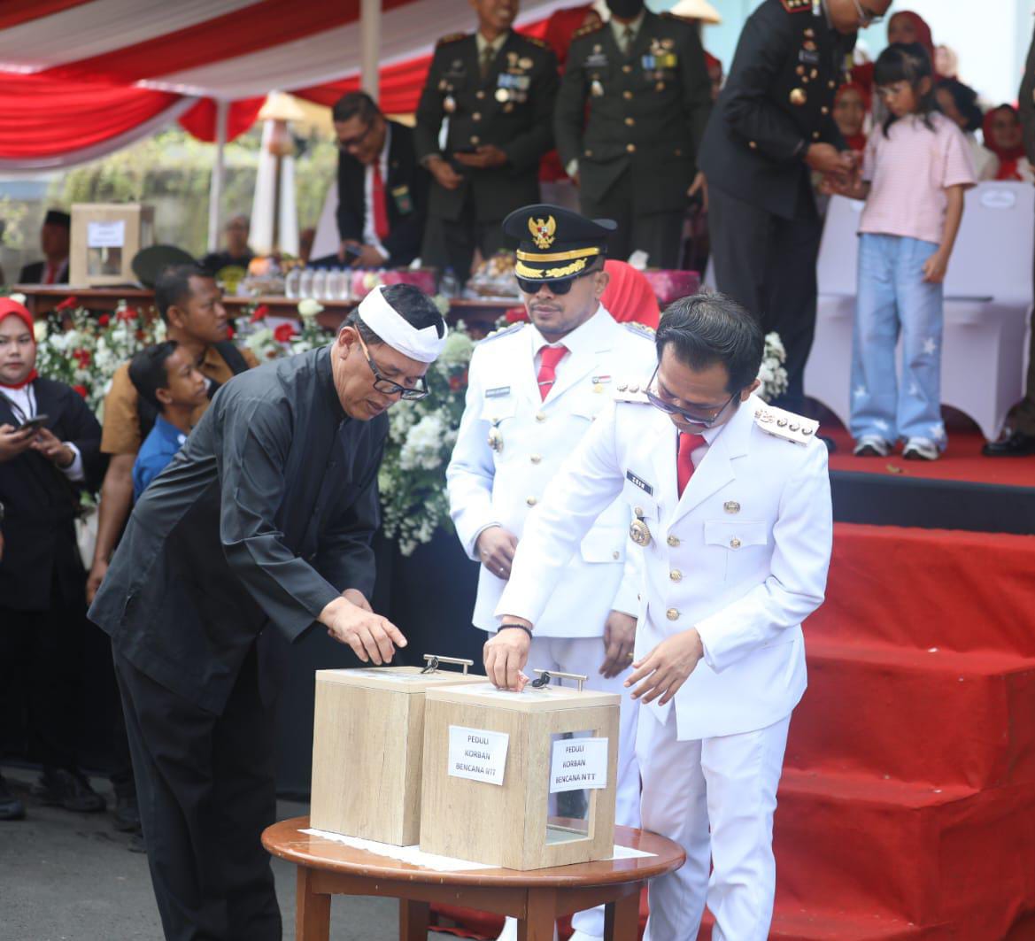 Sekda Purwakarta Edarkan Kotak Amal Cari Donasi untuk Korban Gempa di NTT