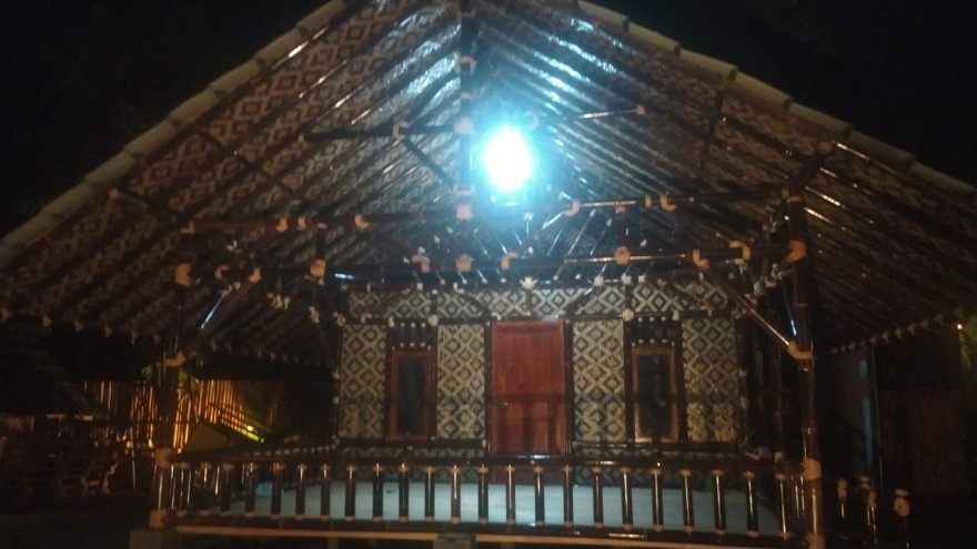 PENAMPAKAN POSKO KAMPUNG BEBAS NARKOBA DESA SUKATANI