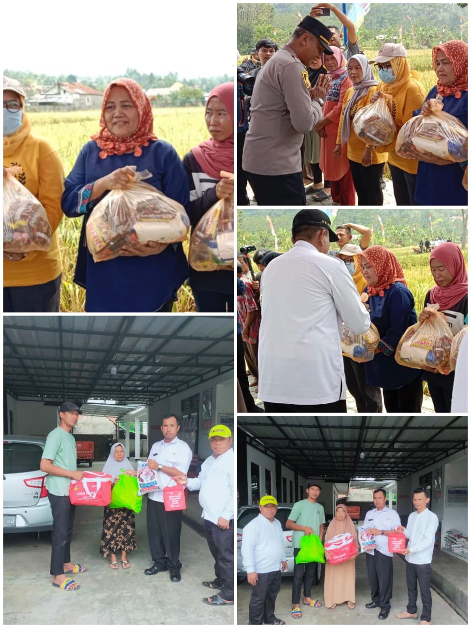 BANTUAN SOSIAL KORBAN BENCANA ANGIN KENCANG