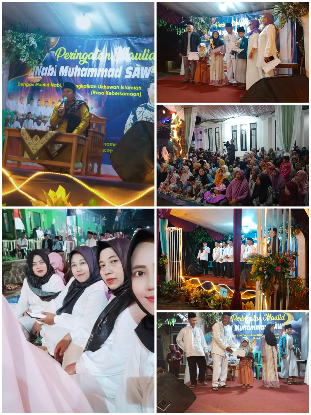 Memperingati Maulid Nabi Muhammad SAW