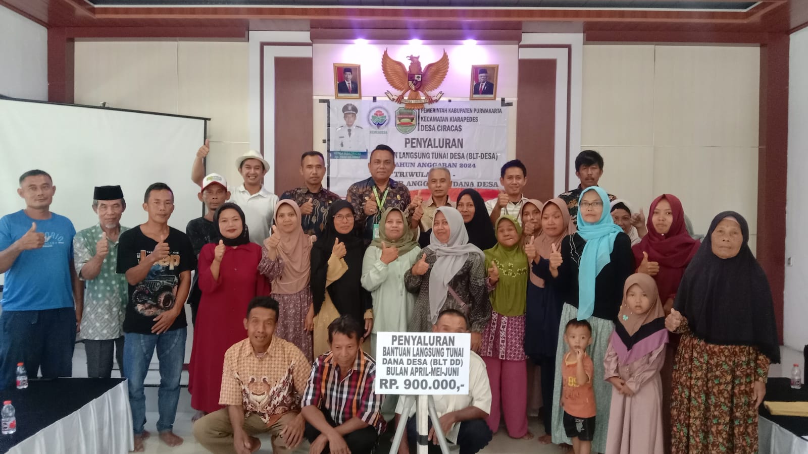 Penyaluran BLT Dana Desa Triwulan II